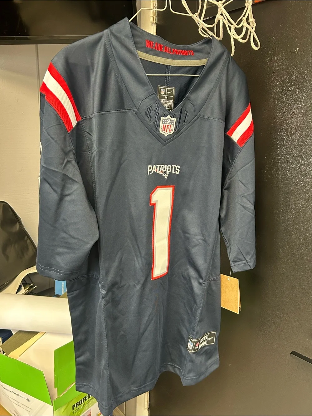Nike New England Patriots AJ Brown jersey #1